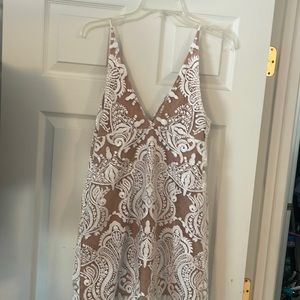 Brand new free people sequin nude dress!!
